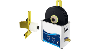 Utilizing ultrasonic cleaners to clean vinyl record-mslab